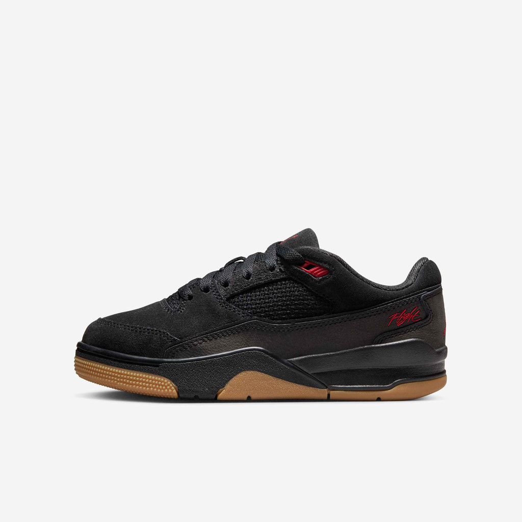 JORDAN FLIGHT COURT GS BLACK GUM HF3333-001