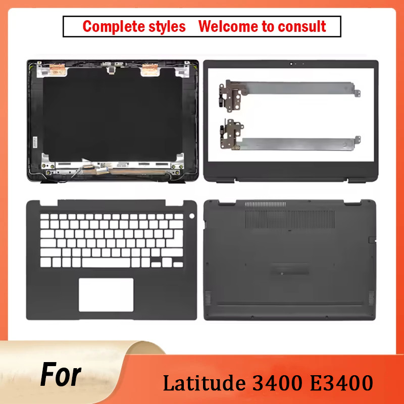 NEW Top Case For Latitude 3400 E3400 Laptop LCD Back Cover/Front Bezel/Palmrest/Bottom Case 0H02YK 0