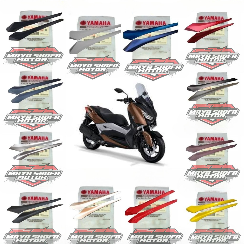 MOLE SIDE COVER BODY BAWAH XMAX OLD B74-F171L-00 B74-F171M-00 ORIGINAL YAMAHA