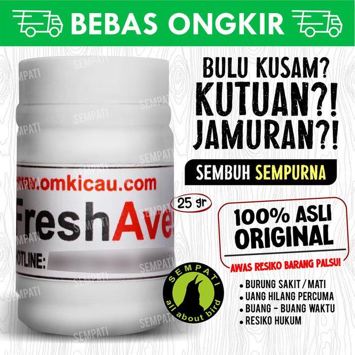 [ burj9iil1v ] || FRESH AVES OM KICAU OBAT BURUNG SAKIT BULU KUSAM JAMURAN KUTUAN