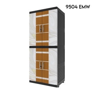 JNE - Lemari Plastik Naiba Fit Mirror & Non Mirror