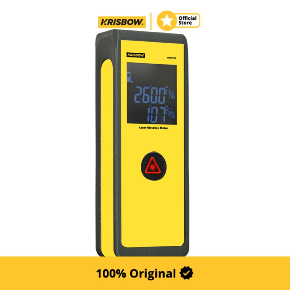 Krisbow Laser Distance Meteran Laser Digital 20 mtr