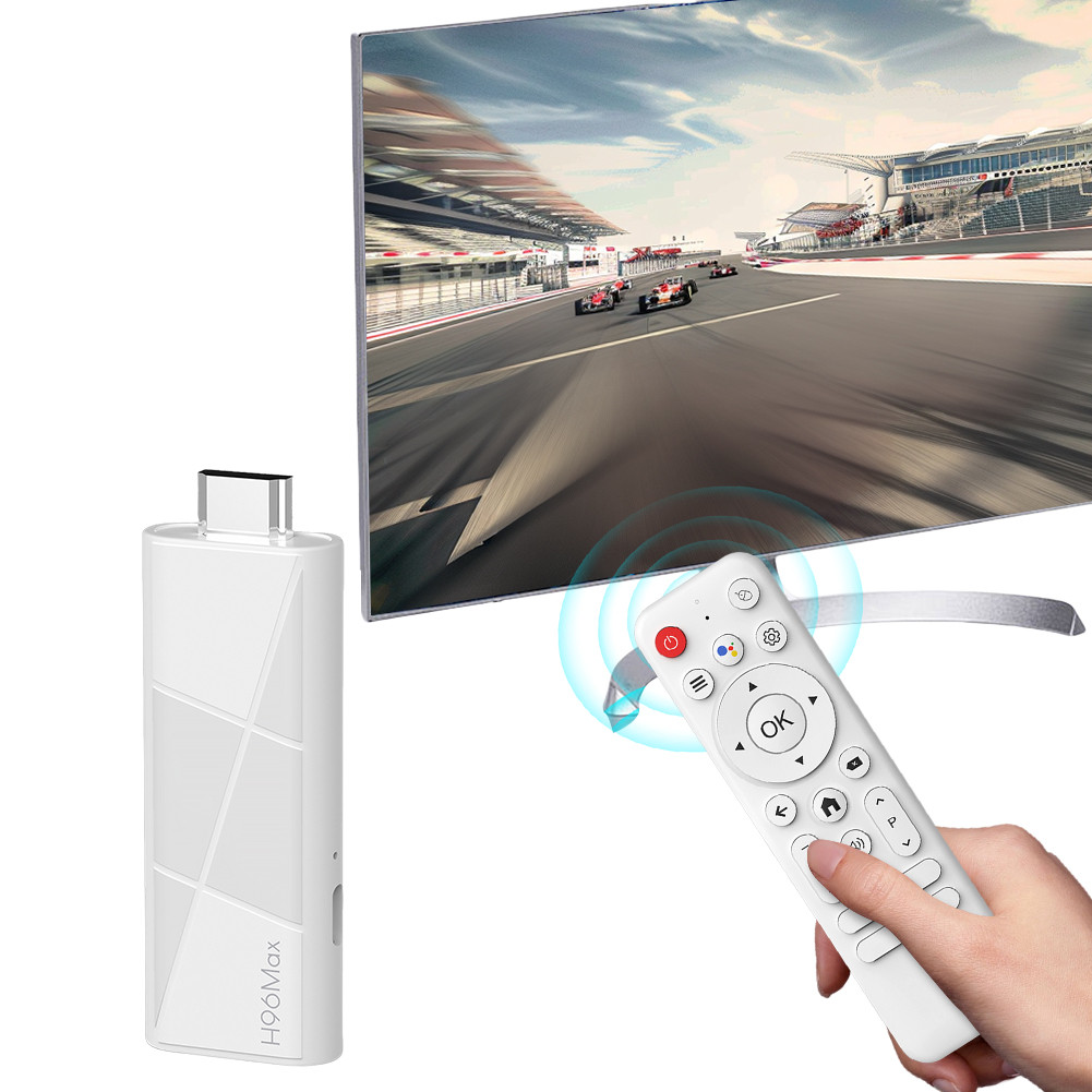 H96 MAX RK3518 Mini TV Stick Wifi6 BT5.4 Android 14 Smart TV Box 4K HD Smart Home Player Voice Contr