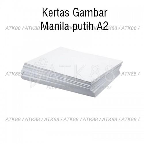Kertas Gambar A2 / A3 Kertas Manila Putih - Manila A2