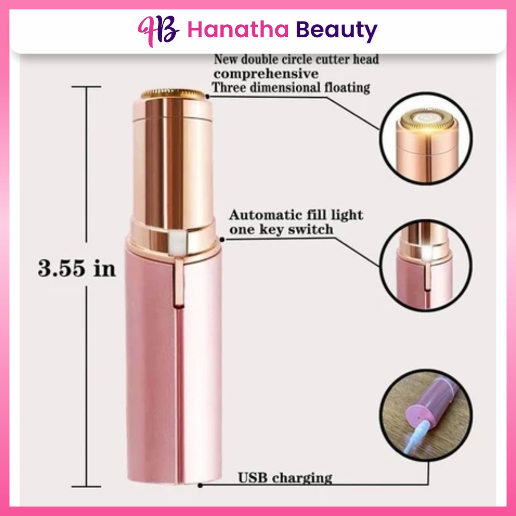 Lipstik Hair Clipper / Alat Cukur Bulu Wanita Epilator Lipstick Pencukur Cukuran Shaver Alis / Pengh