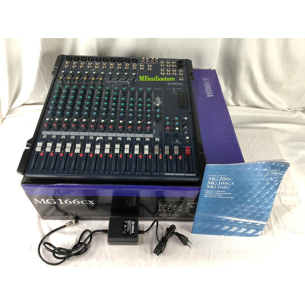 MIXER YAMAHA MG166CX MIXER AUDIO 12 CHANNEL MG 166CX MG 166 CX