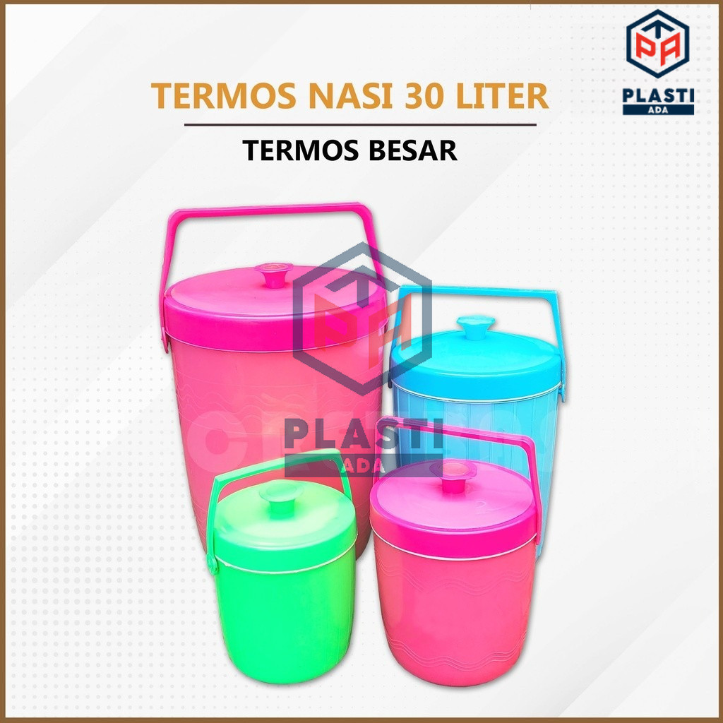TERMOS NASI - Termos Es / Rice Bucket / Ice Bucket 6L 8L 17L 30 Liter / Tempat Nasi (2)