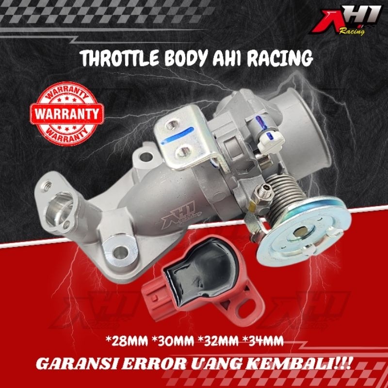 AH1 RACING TUAS GAS THROTTLE BODY TB MIO M3 MIO Z FILANO 125 FINO 125 SOUL GT 125 XRIDE 125 FREEGO X