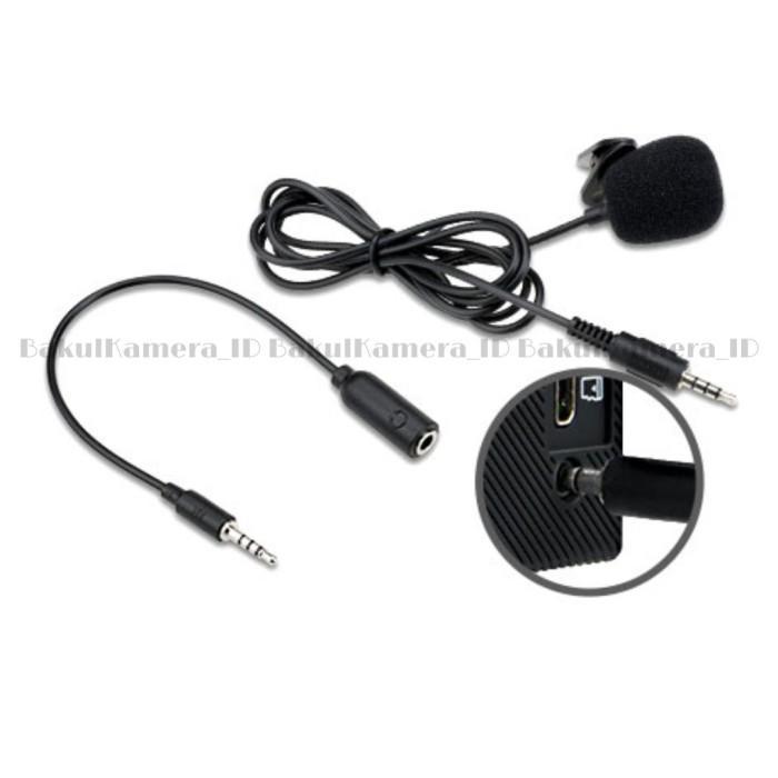 AudioKamera99- Mic BPRO 5 AE3S Microphone Jack 2.5mm Lavalier Clip On for B-Pro Alpha