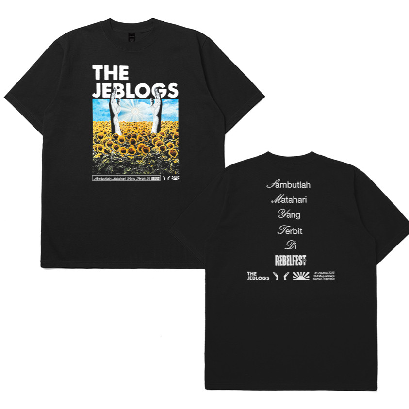T-Shirt Band The Jeblogs Sambutlah Live At Rebelfest
