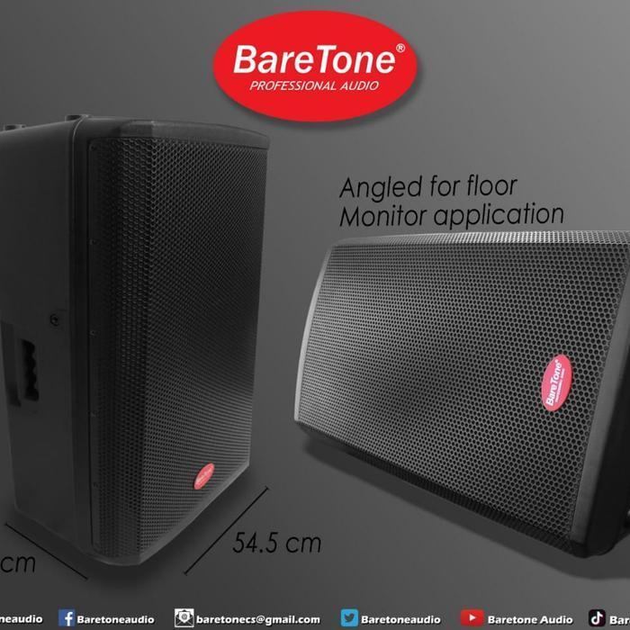SPEAKER PASIF BARETONE 10 INCH MAX10 HW SPEAKER BARETONE ORIGINAL