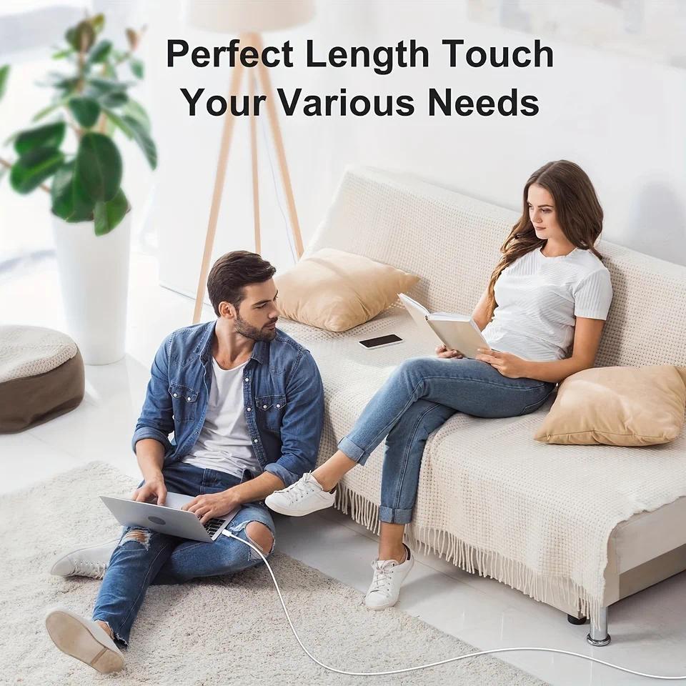 60W PD USB C Fast arge arging CableType C to Type C Fast arger Cord Flexible Durable Tangle Free Wir