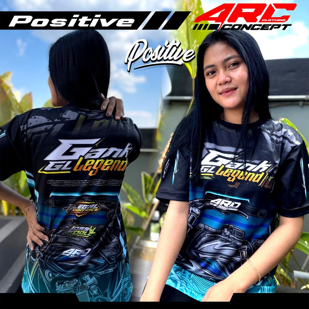 Kaos Jersey Racing GL Herex Baju Distro Pria Kaos Streetwear Jersey