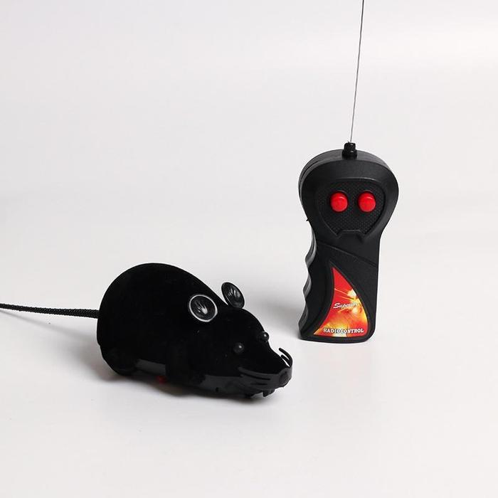 PROMO  Vinnatsu Mainan Tikus Listrik Remote Control/Mainan Tikus Interaktif Mencit Kucing Cat Toys B