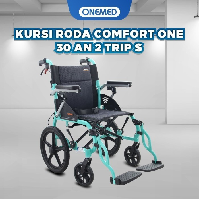 Onemed Kursi Roda Comfort One 30 AN 2 Trip S / Kursi Roda Travell Trip