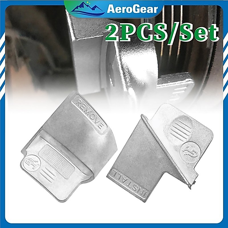 Automobile Stretch Belt Removal Installer Tool 2PCS Bahan Tahan Karat Kuat