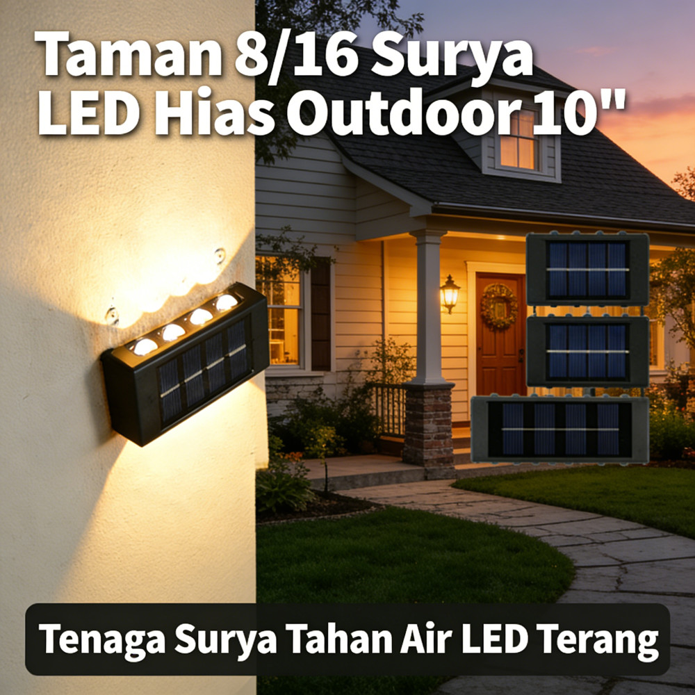 Taman 16 Hias LED Outdoor Surya