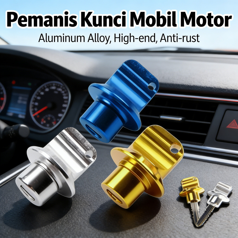 Pemanis Kunci Kontak Mobil Cover Kontak Motor Universal Pemanis