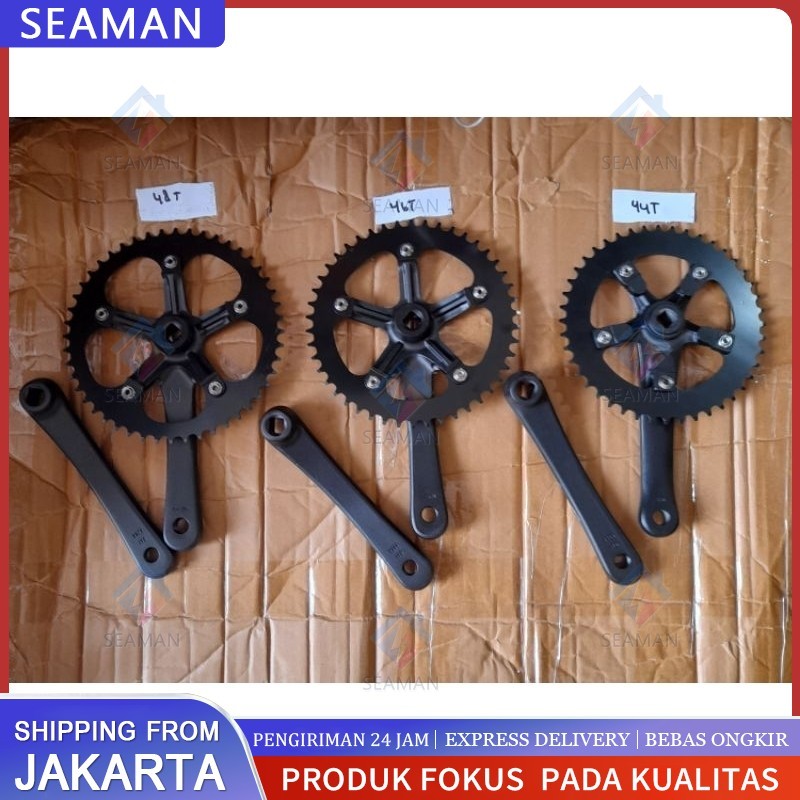 crankset bb kotak chainring 44t 46t 48t