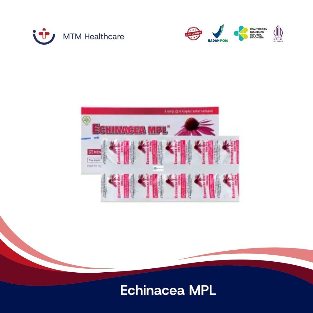 ECHINACEA MPL 500 MG BOX 30 KAPLET