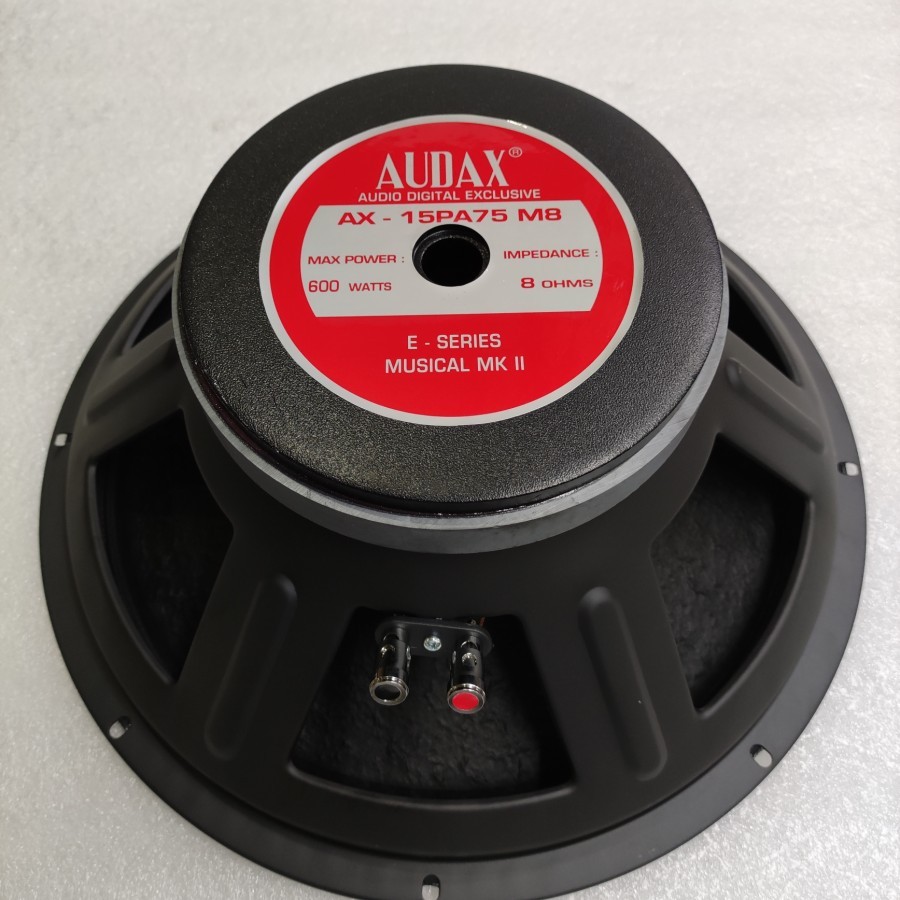 (READY STOK) speaker audax AX 15 PA 75 full range 600 watt 15pa75 / 15 PA75 - ORIGINAL - JAMINAN KUA