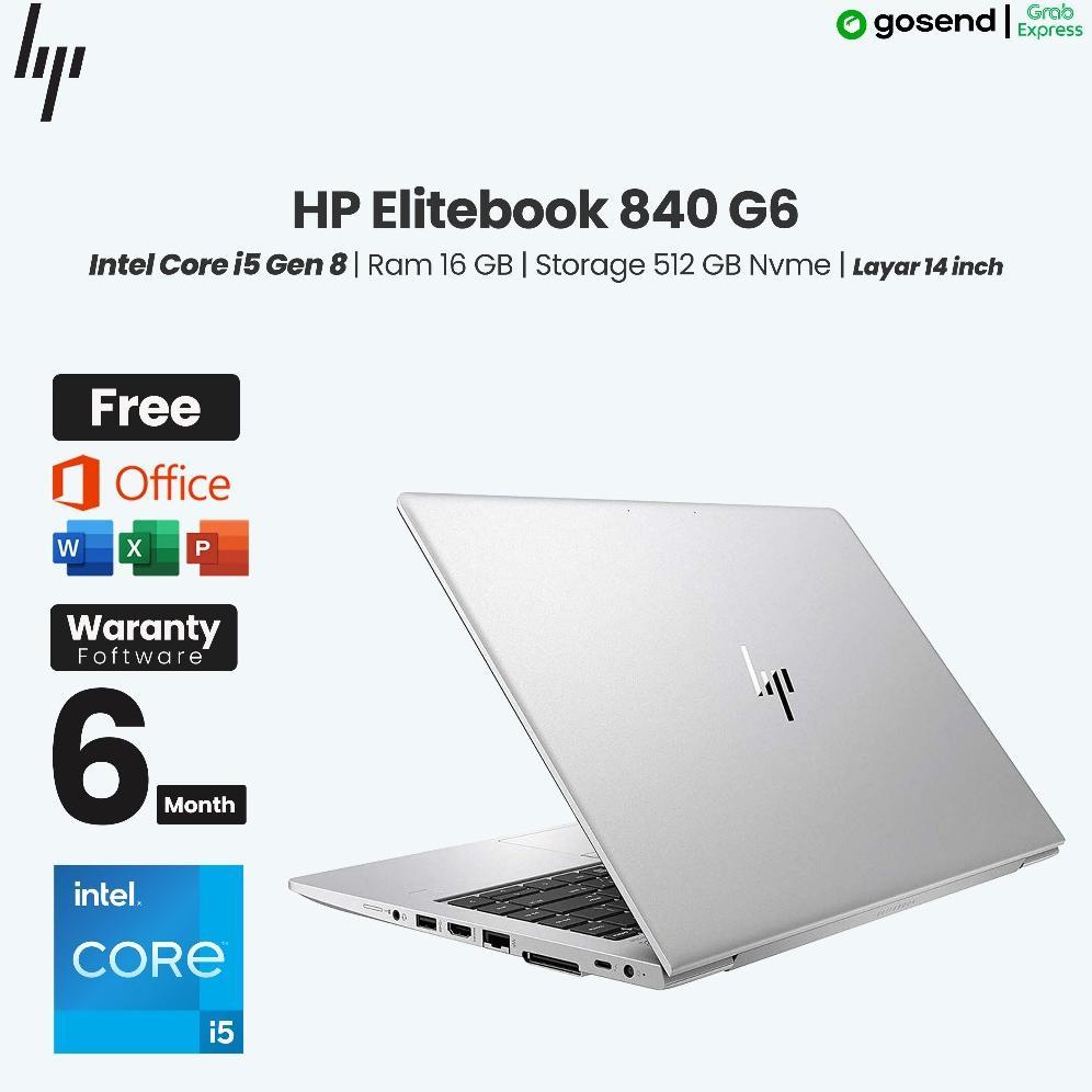 HP EliteBook 840 G6 Core i5 SSD Laptop Bisnis Original Bergaransi