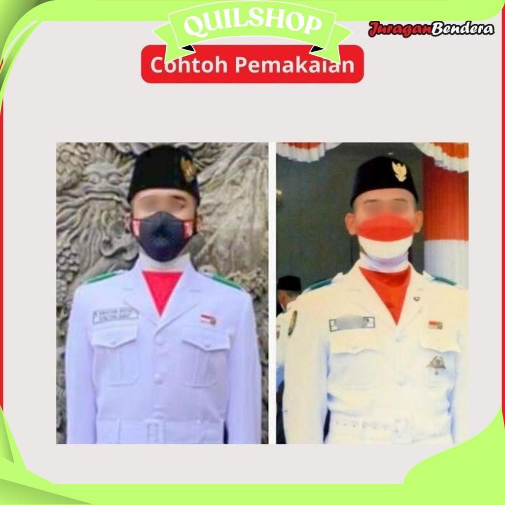 Scarf Paskibra / Hasduk Upacara / Slayer Paskibra / Syal Upacara Promo Puncak