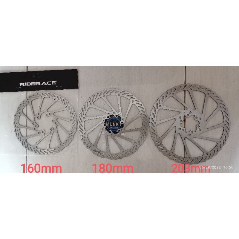 Foto Rotor disk brake sepeda 6 inch 160mm 7 inch 180mm & rotor 8 inch 203mm include baut 6 sixbolt