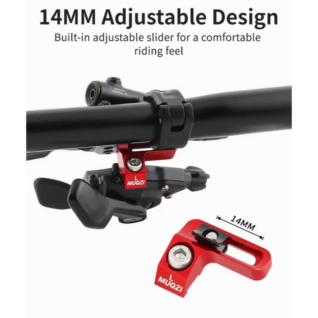 Foto Muqzi Adaptor Clamp Klem Shifter I-Spec Remote Dropper Brake Lever Shimano I Spec EV Sepeda
