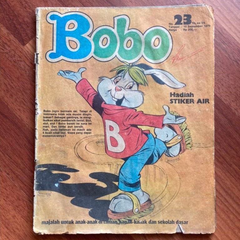 Majalah Bobo nomor 23 th VII - tgl 15 September 1979