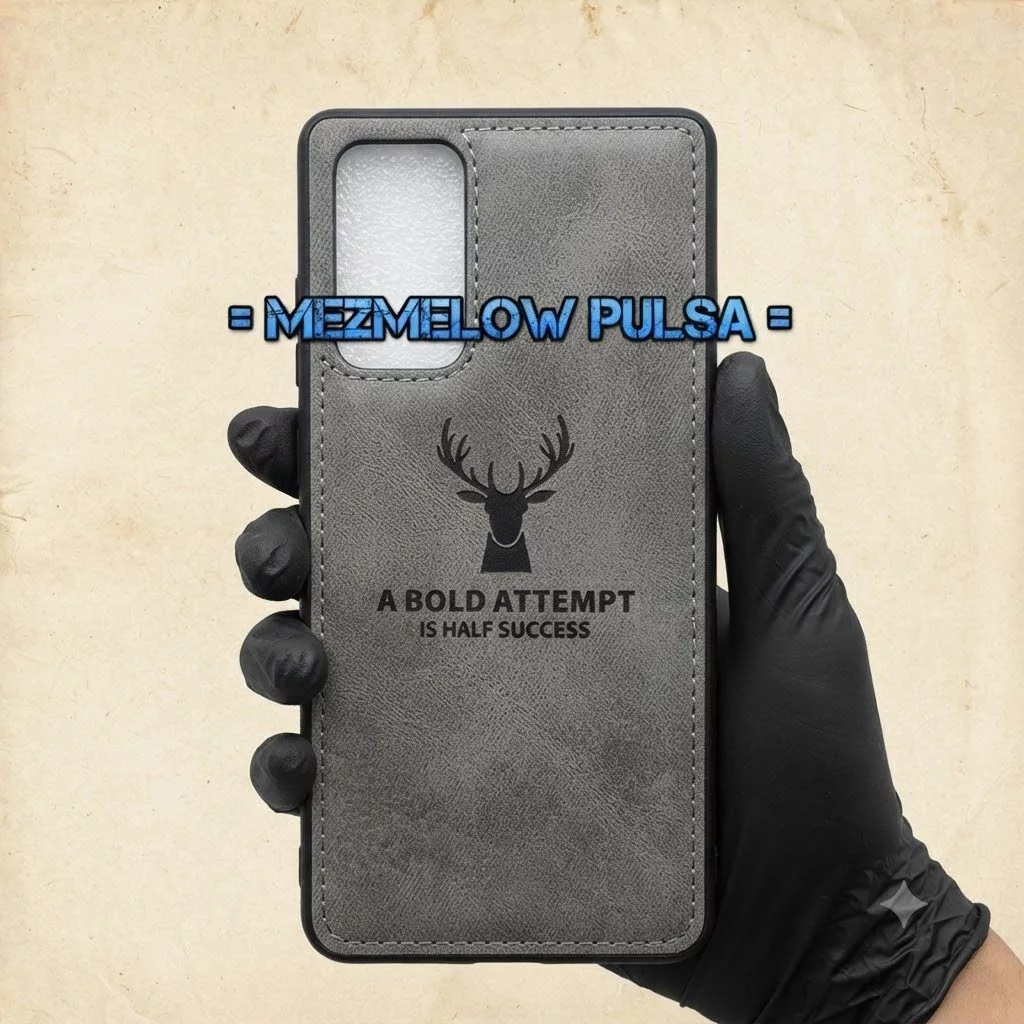 Case Cloth Jeans / Hard Case Casing Silicone Hape Canvas Deer Case SAMSUNG NOTE 20 BIASA