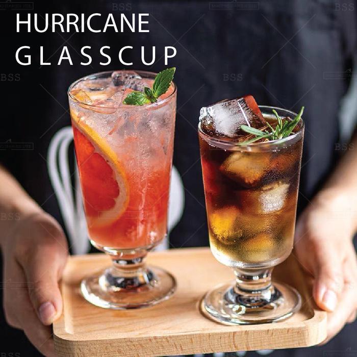Gelas Cocktail Kaca Kaki Mojito Jus Cantik Cafe Libbey Drinking Glass - 238ML - Gelas Cangkir - Gela