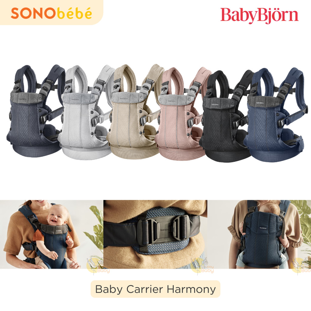 BabyBjorn Baby Carrier Harmony 3D Mesh - Gendongan Bayi