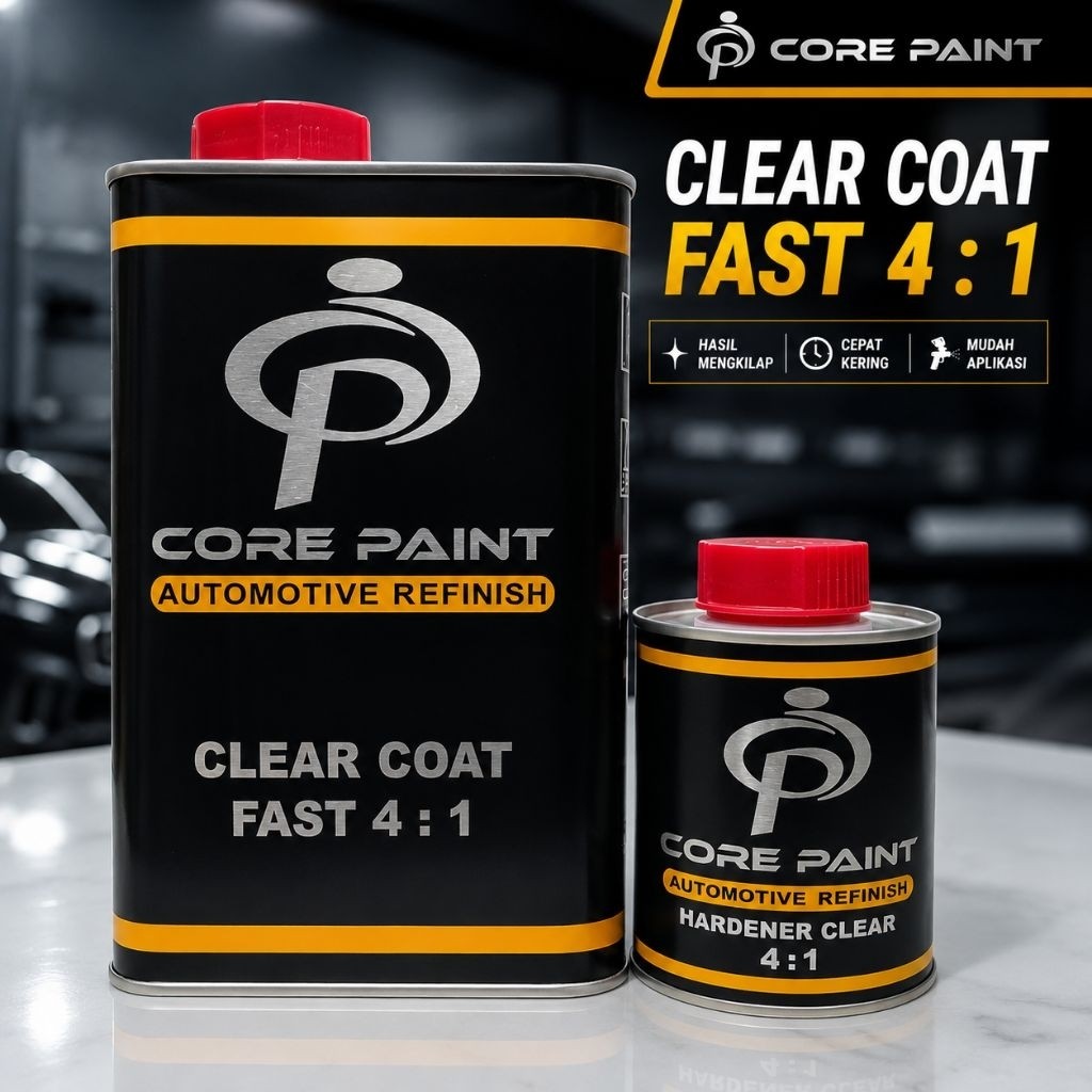 CORE PAINT CLEAR COAT FAST 4:1 / CLEAR CORE PAINT