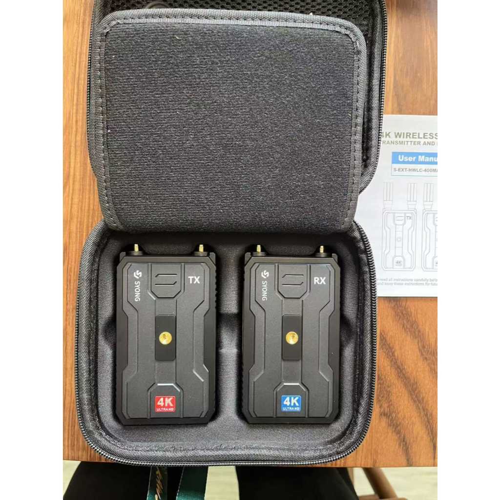 400M H.265 4K HDMI Wireless Transmitter and Receiver – 1312ft