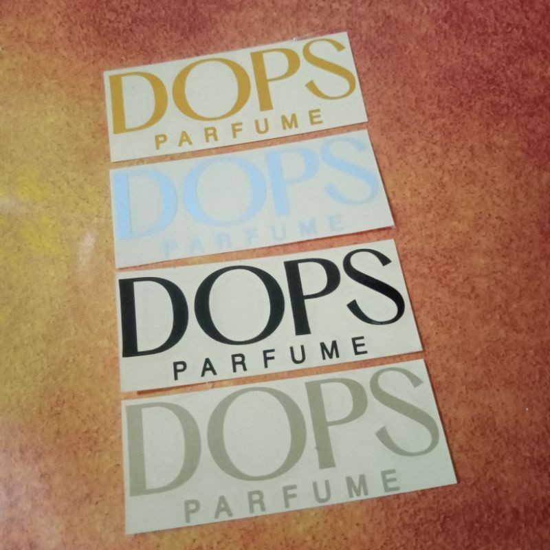 Bikin Merch - Sticker Cutting DOPS Parfume