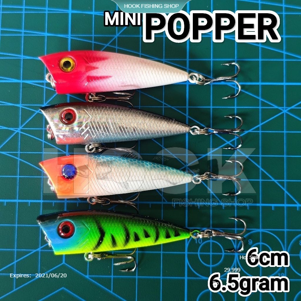 HFS MINI POPPER umpan casting hampala kakap