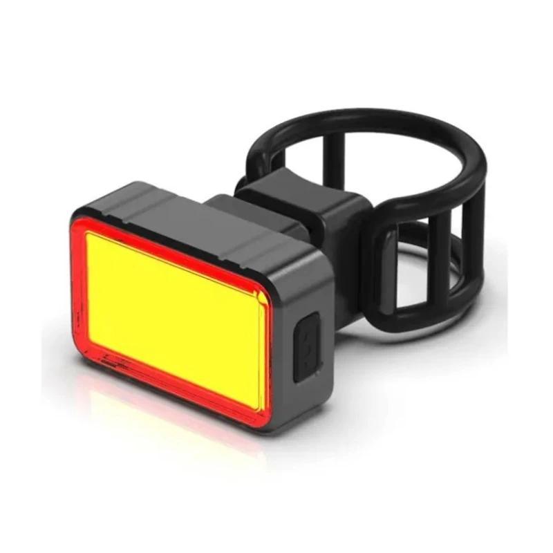 Wholesale Usb Reargeable Bicycle Rear Light Smart Waterproof Brake Tail Light Bicycle Light