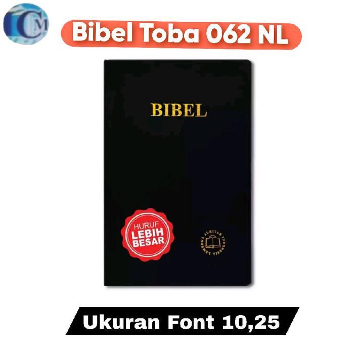 Alkitab Bibel Toba Untuk Lansia (Bibel 062 Toba) - Bibel 062 NL