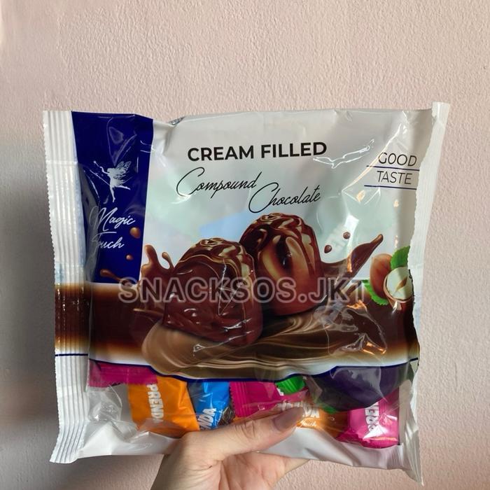 AKSU MAGIC TOUCH HAZELNUT CREAM CLARIS / PRENDA COMPOUND CHOCOLATE - MAGIC TOUCH PRENDA