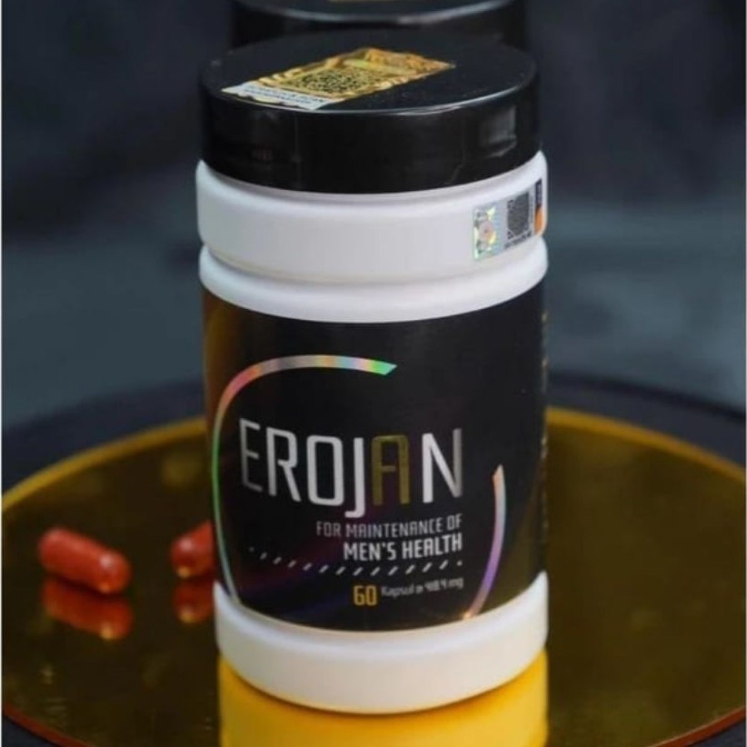 Terlaris Erojan Official Store Original 100% Kapsul Suplemen Herbal Distributor Resmi Barcode Bpom &