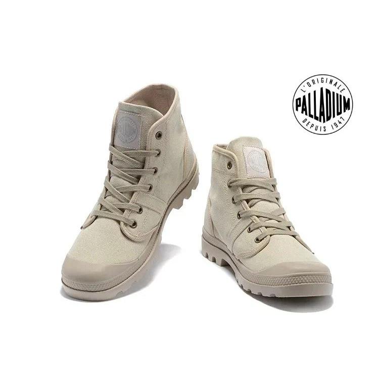 Outdoors PALLADIUM Pampa Hi Work Casual Breathable Sneakers Lace Up Ankle Boots Lace Up Canvas Men W