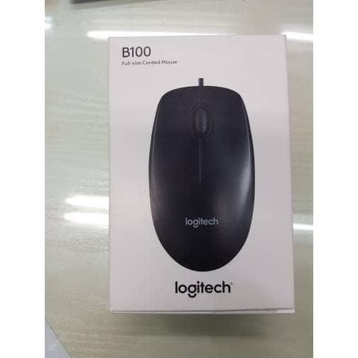 Mouse Logitech B100 - USB wired mouse B100 Logitech