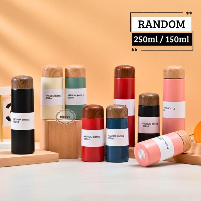 Tumbler Kapsul Mini Aesthetic 150ml - 250ml / Botol Pocket Size/ Tumbler Mini Stainless Steel - MINI