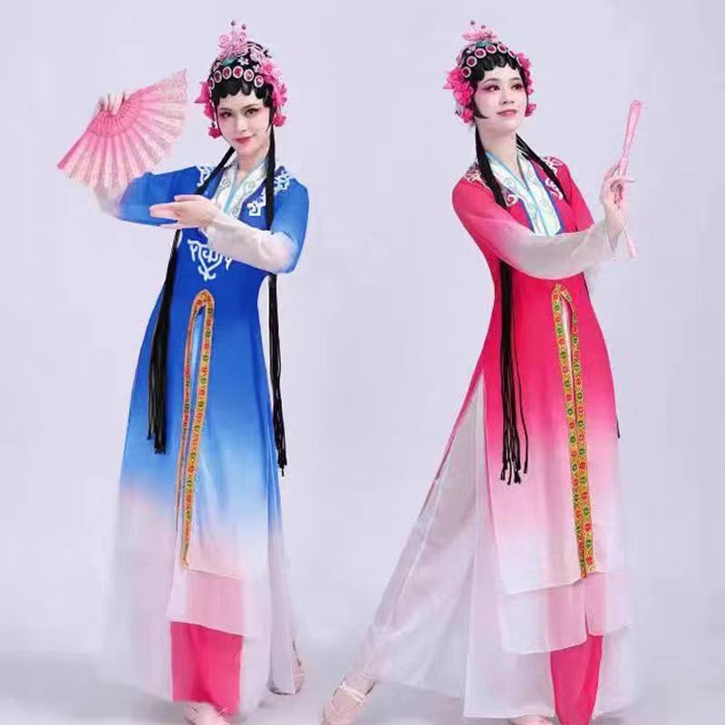 Set kostum pertunjukan baru yang elegan kostum tari Opera Yue