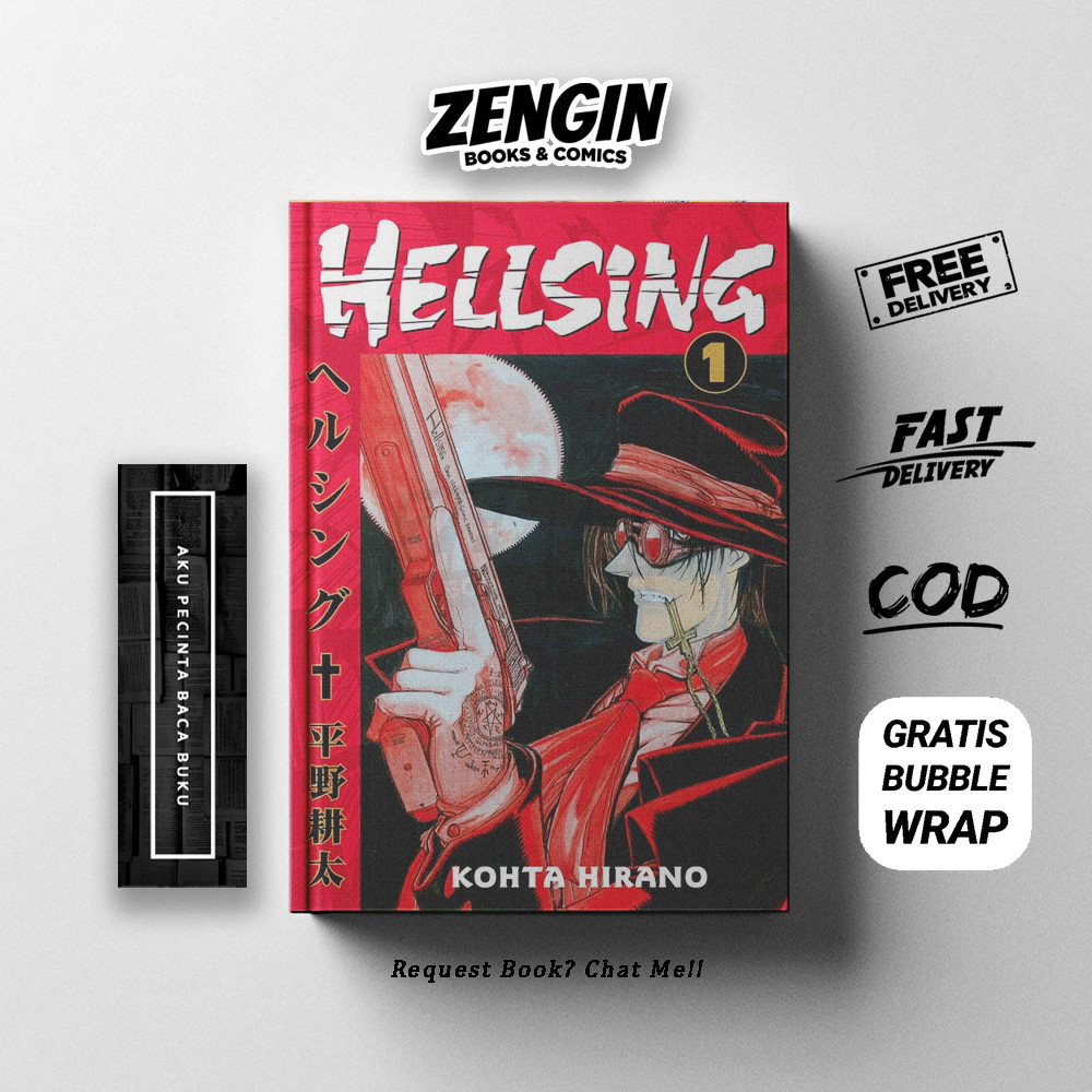 Komik Hellsing by Kohta Hirano (Volume 1 - 10)