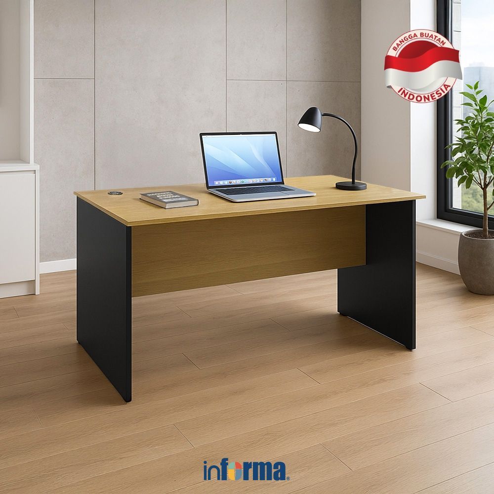 Informa Haris Meja Kantor 1574 Meja Kerja Office Desk Meja Komputer Meja Staff Work Desk