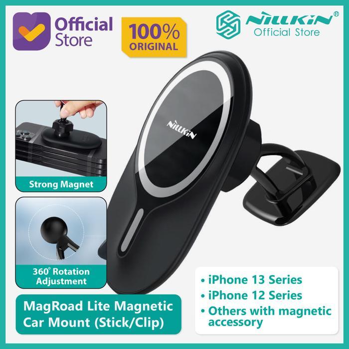Car Holder Nillkin MagRoad Lite MagSafe iPhone 12 Magnetic Car Mount - Clip