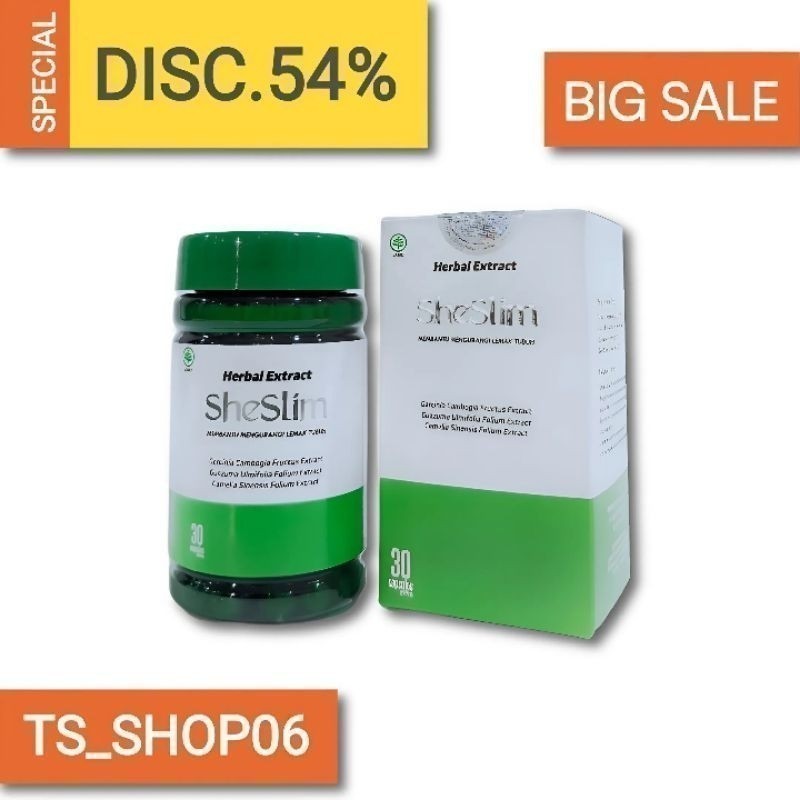 She slim pelangsing herbal alami original 100%