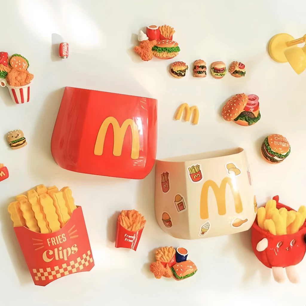 ELMO Rak Tempel Magnet Kulkas Kotak Penyimpanan Pena - Tempat Penyimpanan Organizer Peralatan Rumah